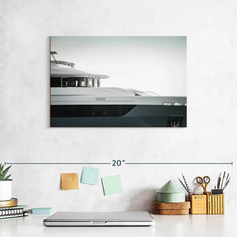 Mehar Superyacht, 8" H x 12" W