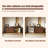 Makeup Vanity with Light mirror,6 drawers