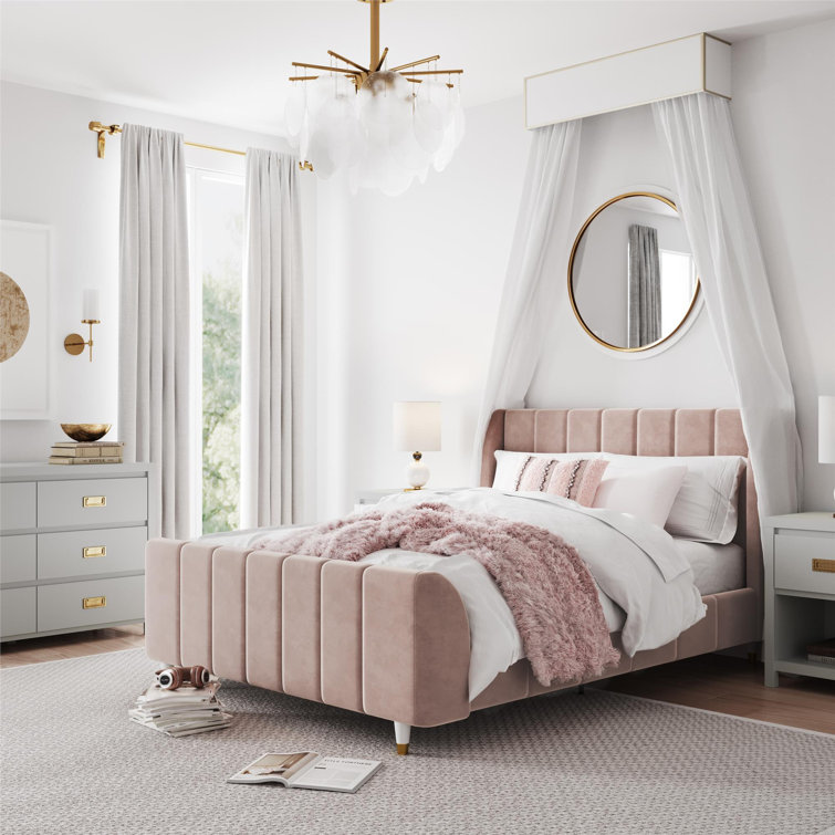Valentina Full/Double Upholstered Platform Bed