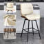 Swivel Upholstered Counter Stool-1482886560