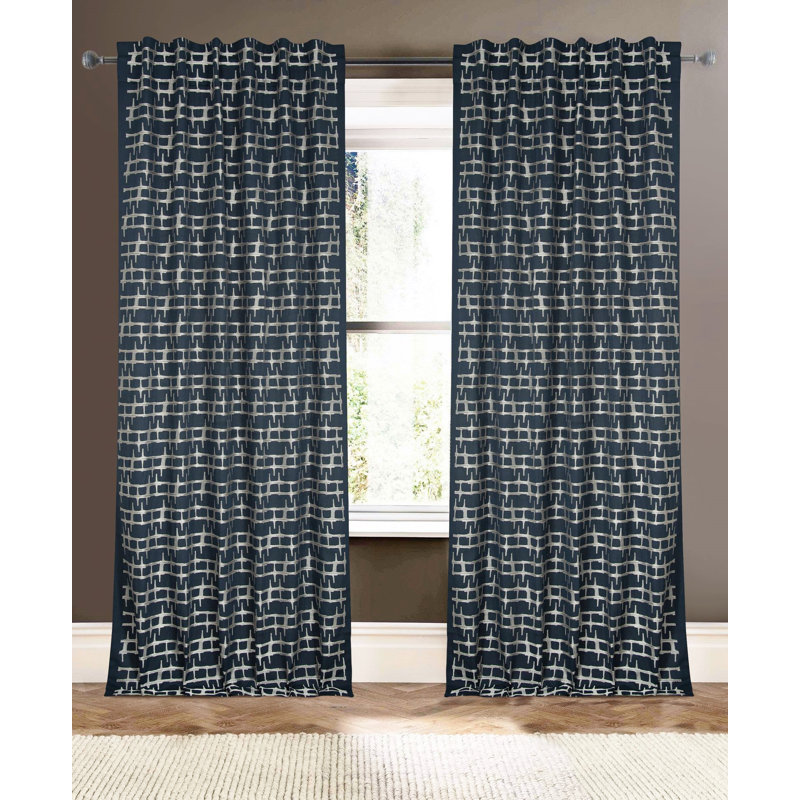 Genesis Ivory 108", Ombre Blue, 50" W x 98" L