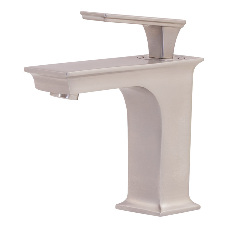 Single-handle Bathroom Faucet, Brushed Nickel