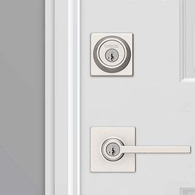 Casey Handleset with Single Cylinder Deadbolt and Door
