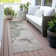 Machine Washable Indoor/Outdoor Xhevrie Aloe Rug