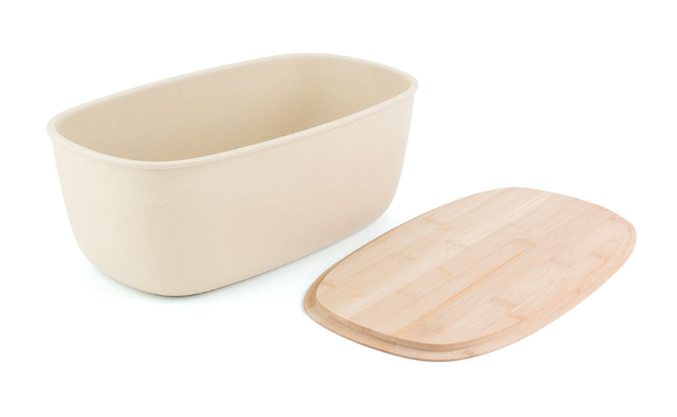 Harlan Wood Food Storage Container Set, White