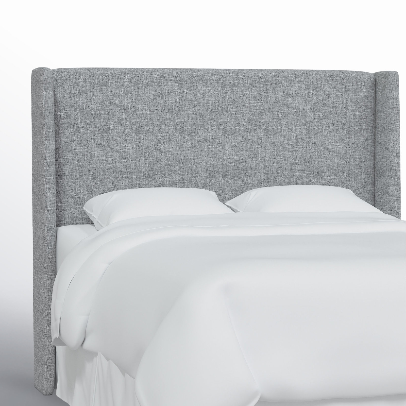 Tilly Upholstered Headboard, California King, Zuma Pumice Textured Linen