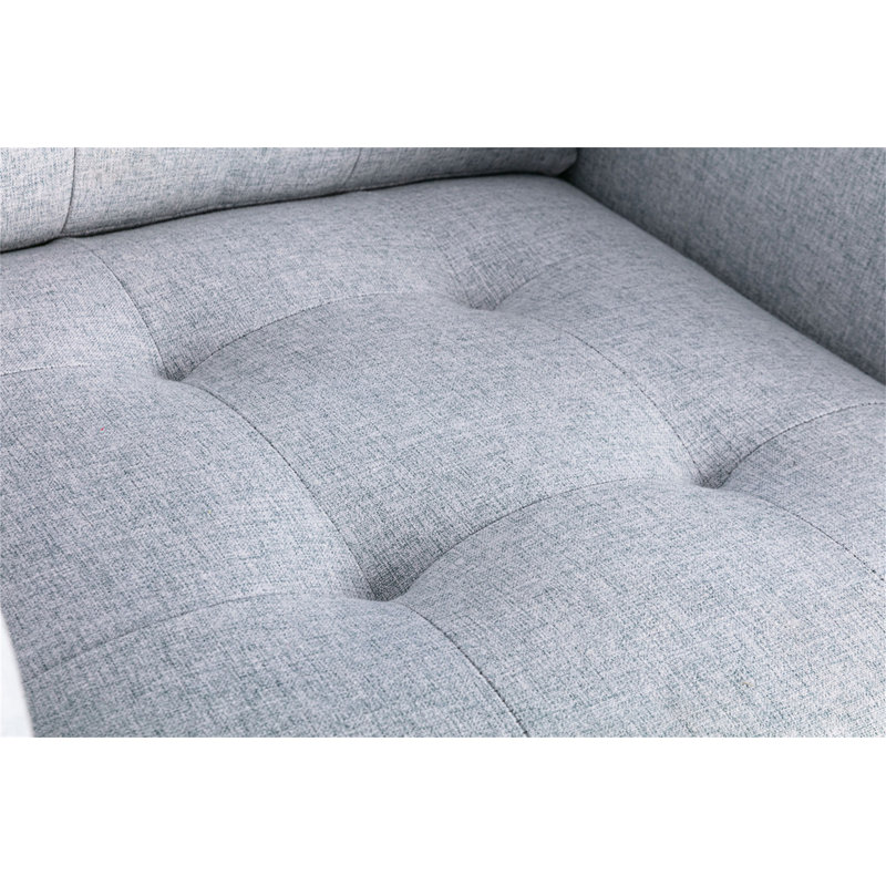 Causeuse en tissu 53,5 po Victoria