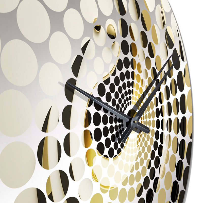Toryne - Horloge murale géométrique abstraite, Petit