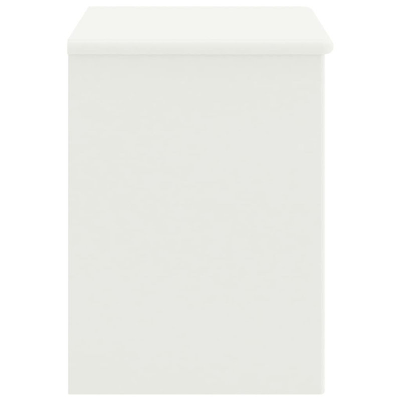 35cm W Bedside Table, White