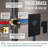 14 Inches Shower Faucet Sets Complete, All Metal Rainfall Shower Head And Handle Set, Extended Downward Diverter, Extension Arm Pressure Balance Rough-in Valve And Tub Spout Included-128922613