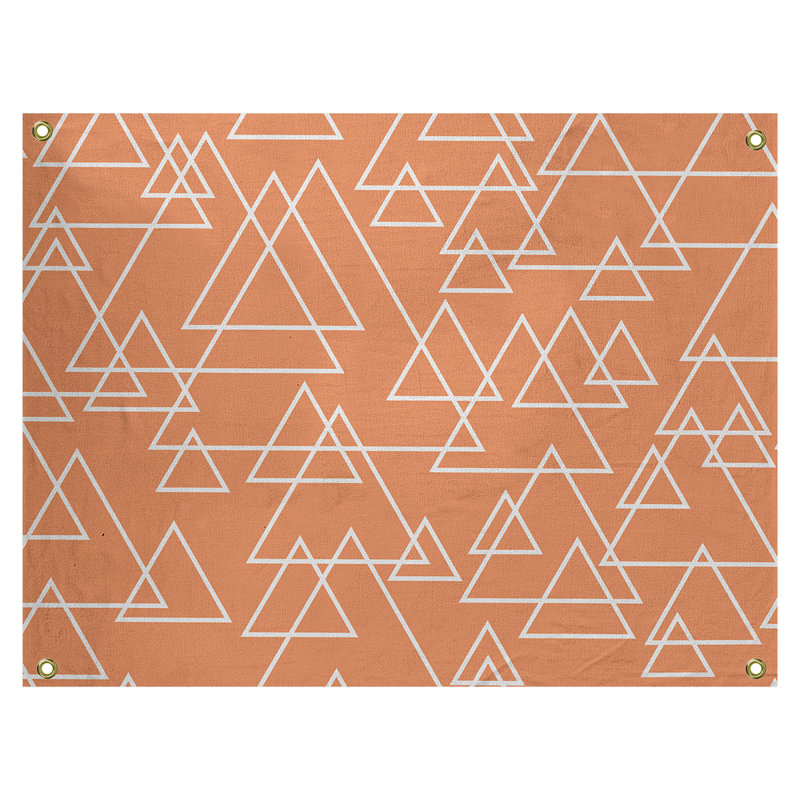 Tapisserie elizabeth en triangle dispersé katelyn Kitterman, Intérieur, H 54 po x l 63,5 po