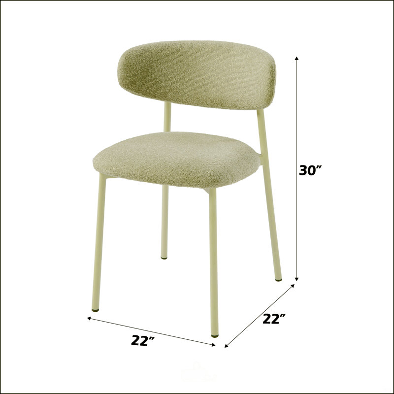 Chaise d'appoint à finition grise