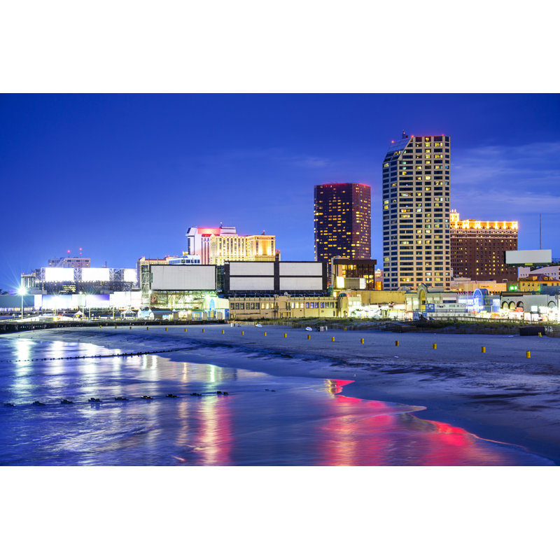 Atlantic City, New Jersey by SeanPavonePhoto - Wrapped Canvas Print, 20cm H x 30cm W