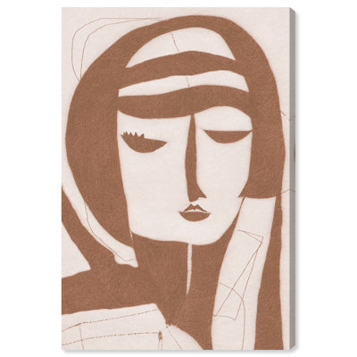 «Magritte or a Woman Taupe», impression sur toile tendue