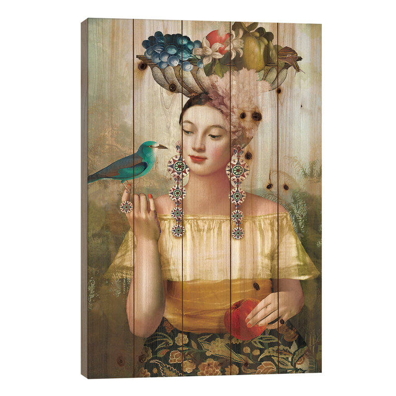 Neuf des pentacles, L 26 po x H 40 po