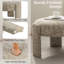 Repose-pieds rembourré moderne et unique-643219292