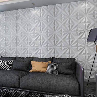 Maison Exclusive Paneles de pared 3D Gaps 12 piezas GA-WA01