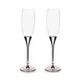 Celebrate Rosy Toasting Flutes
