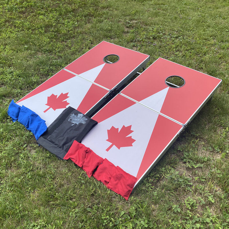 Planche à cornhole 2' x 1' avec mallette de transport