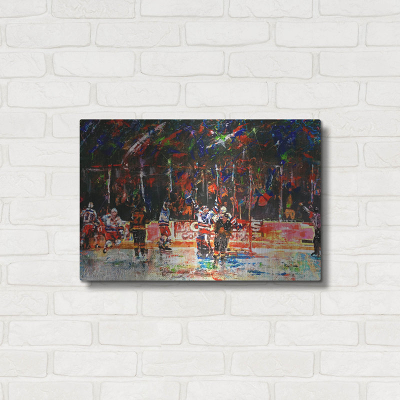  «Ranger Win» par Murray Henderson, art mural en métal, 16 po x 12 po, H 16 po x l 24 po