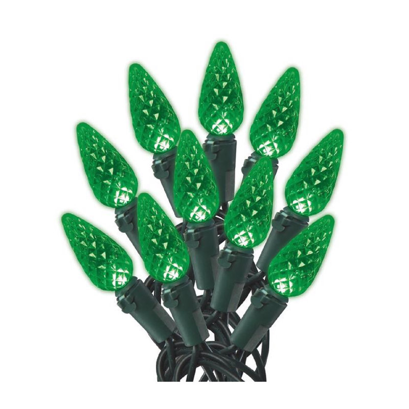 Guirlande de 100 lumières, Vert, 100