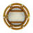 Adero Rattan Accent Stool-981767469