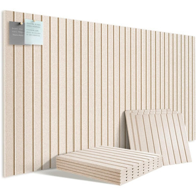Large Felt Bulletin Board For Wall, 8 Pack Felt Board Tiles, Cork Board Alternative With Adhesive Tabs For Home Office, Dorm And Classroom Decor