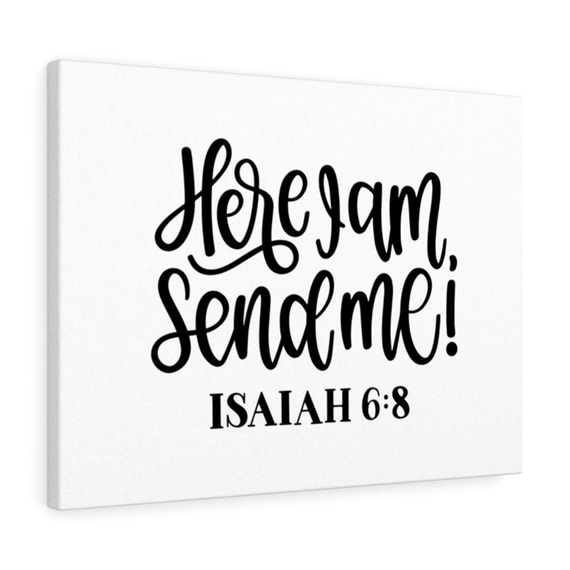 Send Isaiah - Wrapped Canvas Print, 46cm H x 61cm W