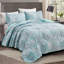 Ensemble de courtepointe 3 pièces à motif cachemire et couvre-lit Boho-122576029-122576030