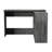 Dark Grey 47-Inch L-Shaped Writing Desk with Cabinet-1422234788