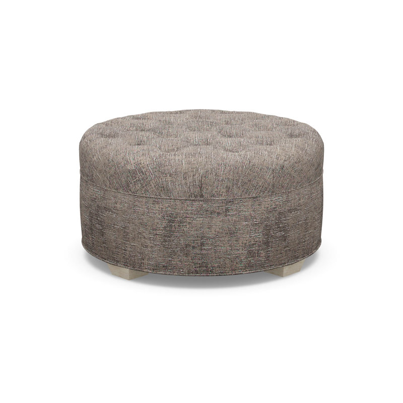 Round Ottoman, 8786-70, Sandstone
