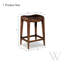 Jackson Upholstered Stool with Solid Wood Frame-17789061-48366685