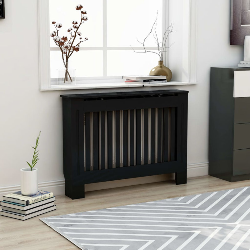 Housse de radiateur horizontale Gilemette, Noir