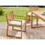 Adamina 8 - Person Acacia Patio Dining Set with Rectangular Table , Cushions Included-1126993789