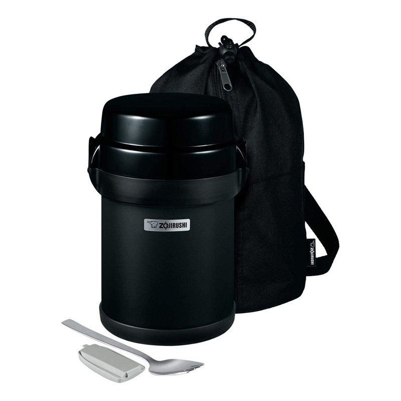 Bocal en acier inoxydable M. Bento, Noir de carbone
