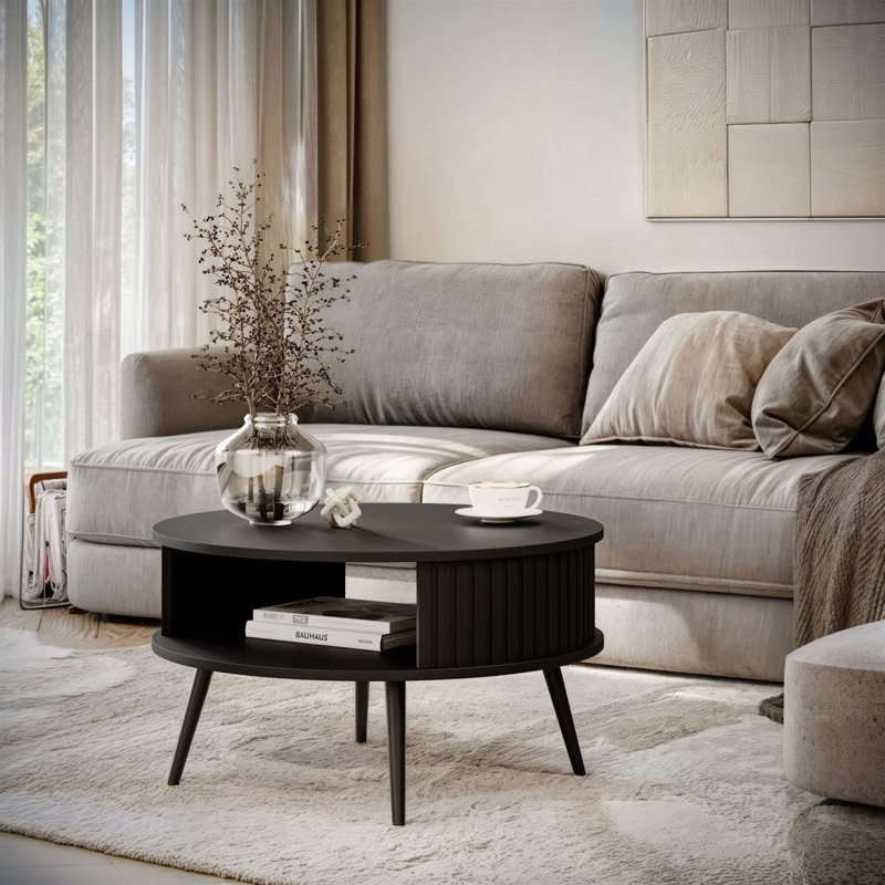 Four Leg Coffee Table with Storage