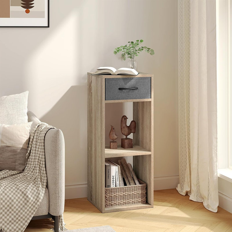 Rockne 80cm H x 32.4cm W Standard Bookcase, Light Wood