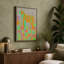 Striped Geometry Geometric - Print-136792483-136792478