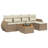 Vidaxl Garden Sofa Set Beige