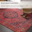 Tapis oriental en polyester tissé à la machine Harman-68306747