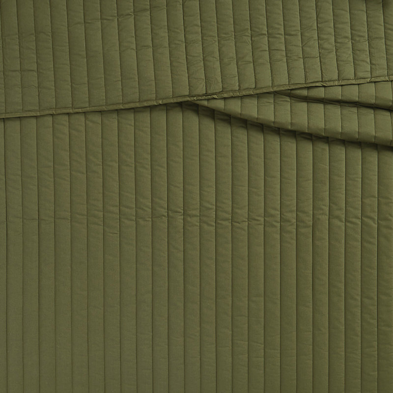 Ensemble de courtepointe en percale de coton 3 pièces Brooklyn Loom, Courtepointe pour lit double/grand et 2 taies déc