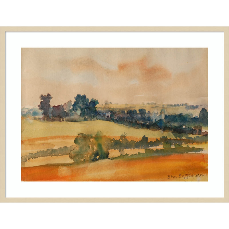 Ripening Fields by Brenda Brin Booker, H 20 po x l 25 po x P 1 po