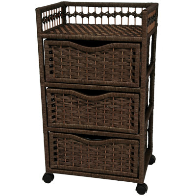 3-Drawer Storage Chest