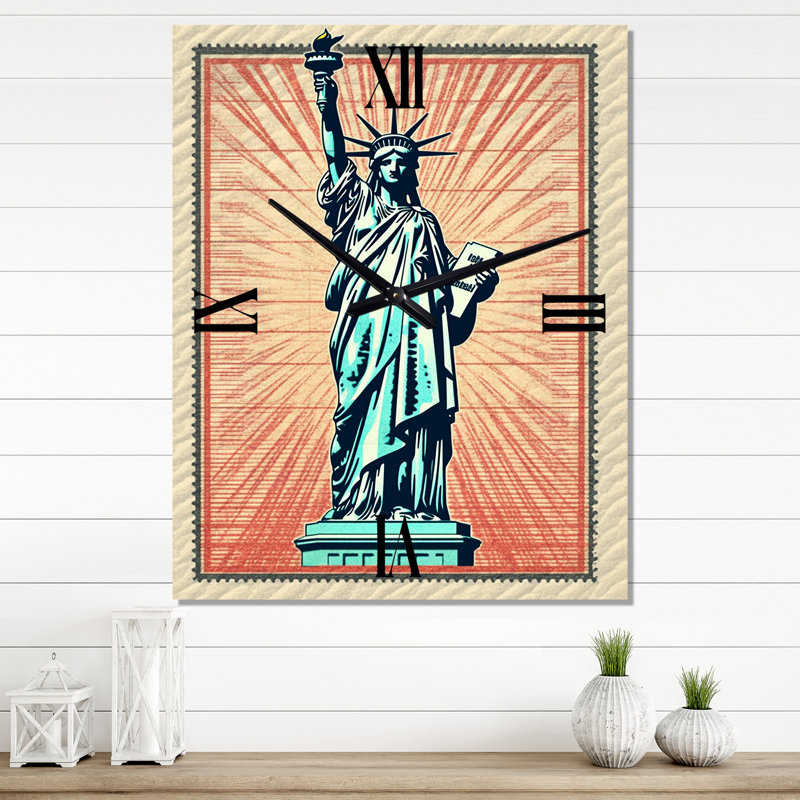 Horloge murale Bryssa - City New York, Moyen