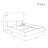 Knaresborough Upholstered Wingback Bed-1289746597-1289746601