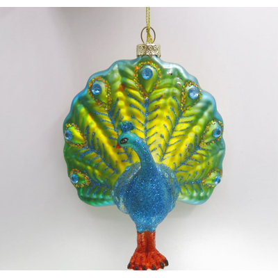 4.75'' Glass Animals Hanging Figurine Ornament