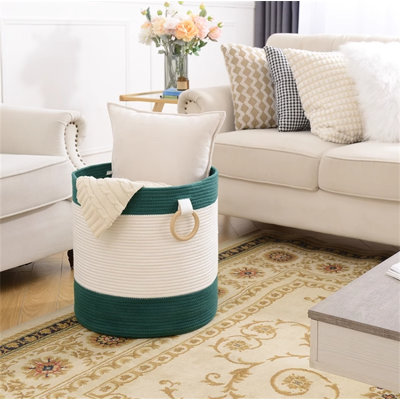 Fabric Laundry Hamper with Handles