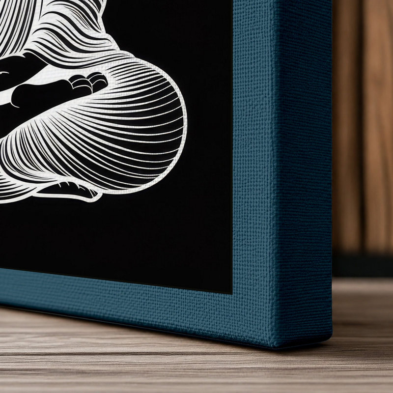 Print, 36x24 - 91.4 x 61.0 cm, Teal Border