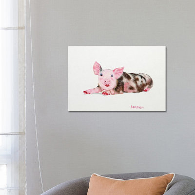 Pearl 1 Piece Wrapped Canvas Wall Art