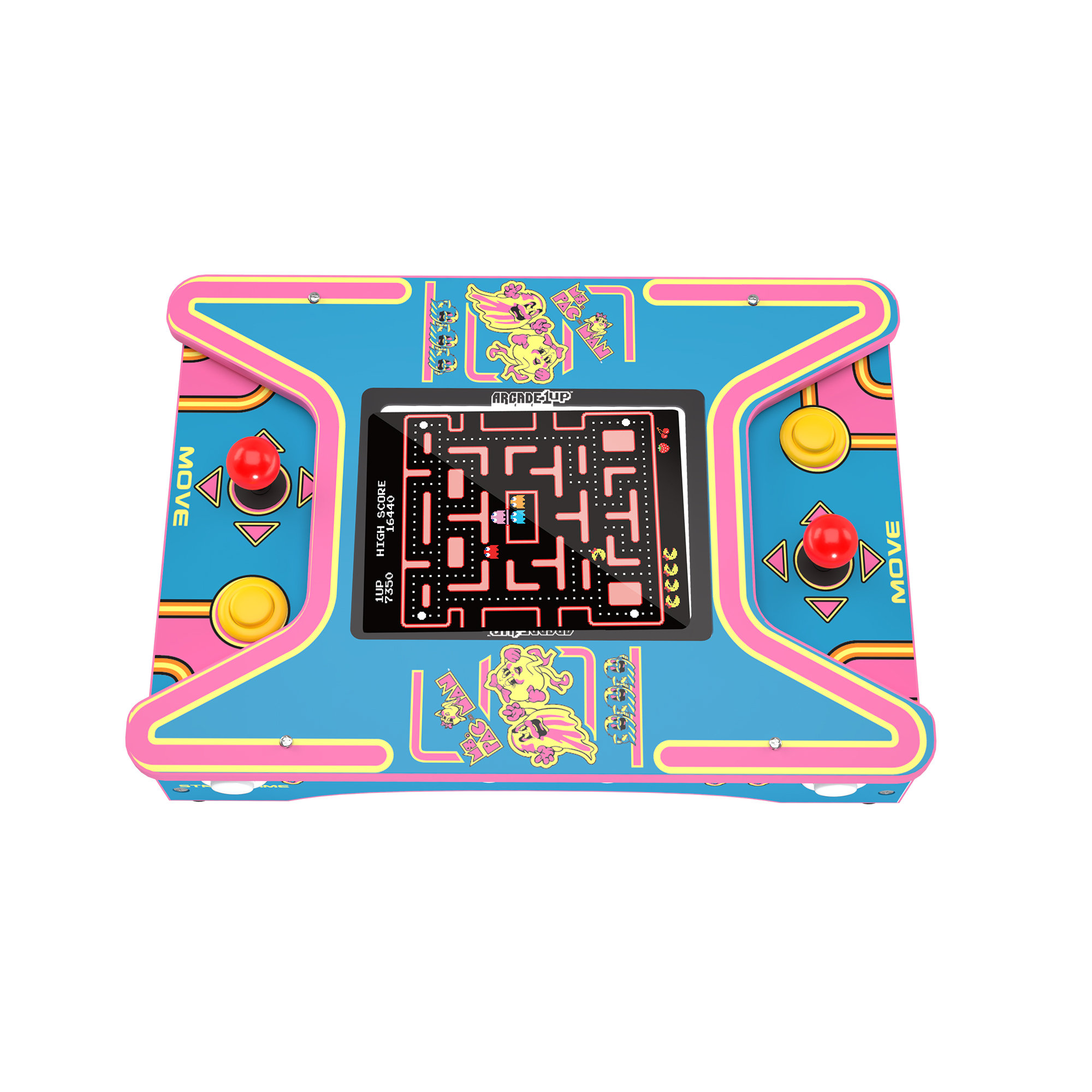 Arcade 1Up - Ms. Pac-Man Head To Head Counter-Cade 2 Player & Reviews